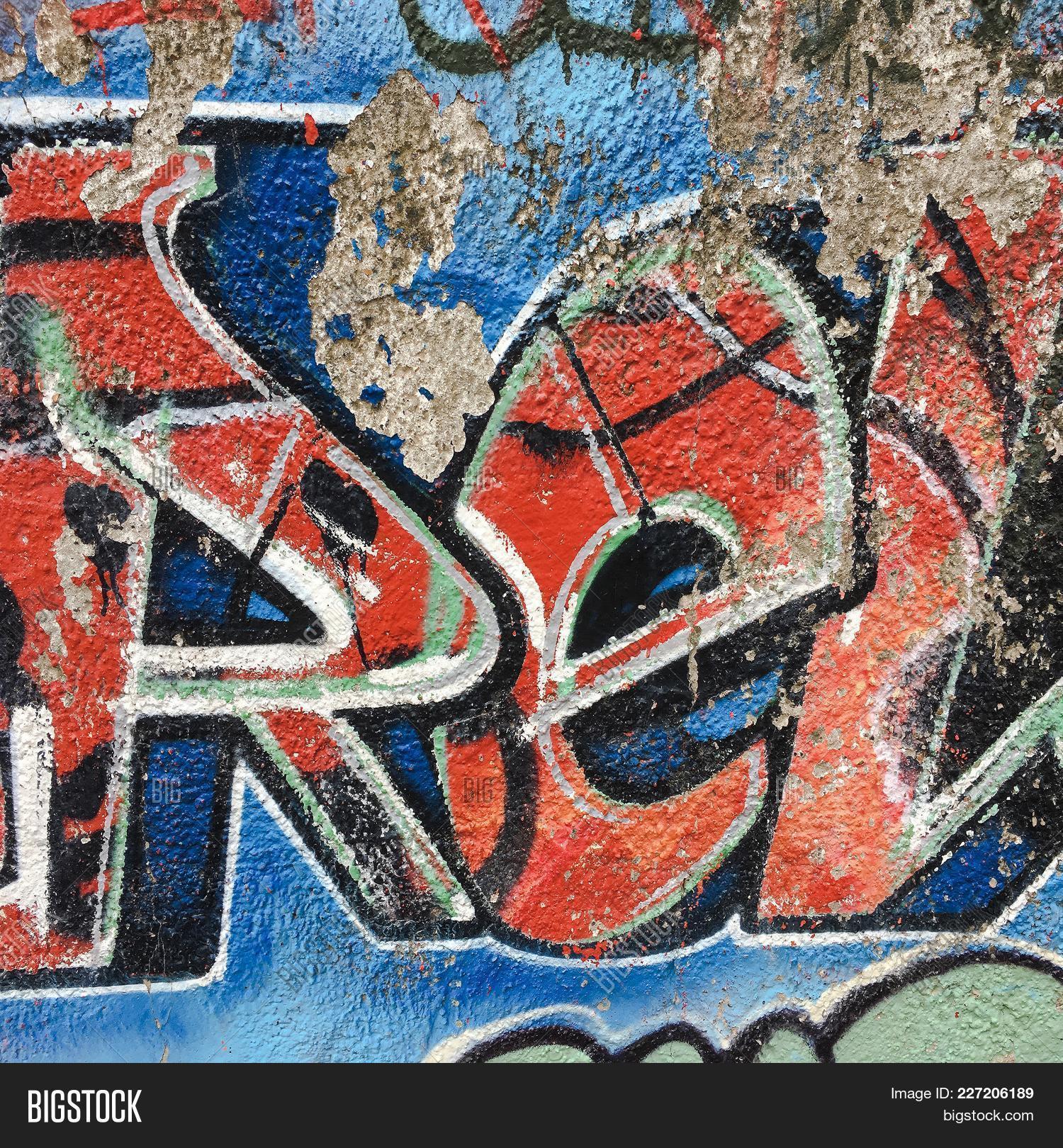 Graffiti Wall Urban Art Background Seamless Texture Graffiti