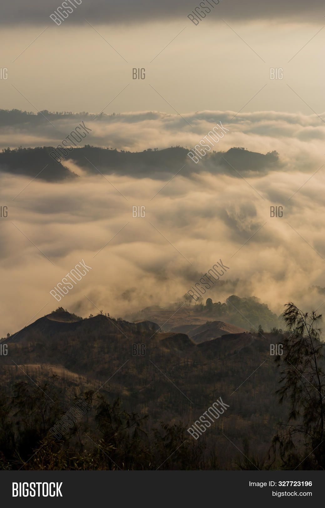 asia,asian,attraction,bali,batur,beautiful,clouds,cloudy,ecology,environment,fog,forest,high,indonesia,kintamani,landscape,mist,morning,mount batur,mountain,mountains,natural,nature,nobody,outdoor,peaks,rural,scenery,scenic,sky,sunrise,top,tourist attraction,travel,tree,trees,view,volcano