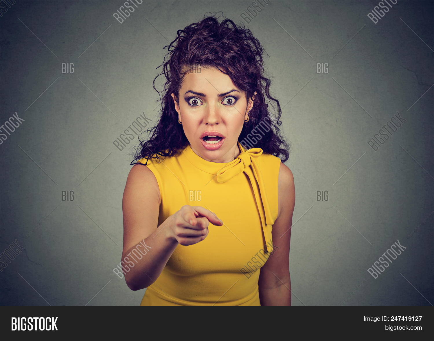 accusation,adult,afraid,amazed,astonished,awe,bad,blown-away,crazy,customer,danger,disaster,displeased,dumbstruck,ethnic,fear,female,finger,girl,gross,guilty,hispanic,horrified,inculpate,indian,indicate,lady,latina,mistake,mouth,multicultural,offended,open,people,point,responsibility,responsible,scared,see,shocked,startled,stressed,stunned,stupefaction,sudden,surprise,wide,women,yellow,young