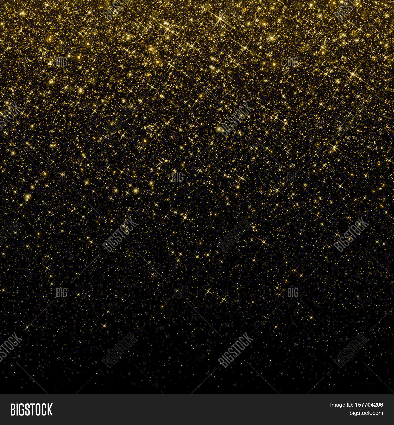 gold glitter confetti background