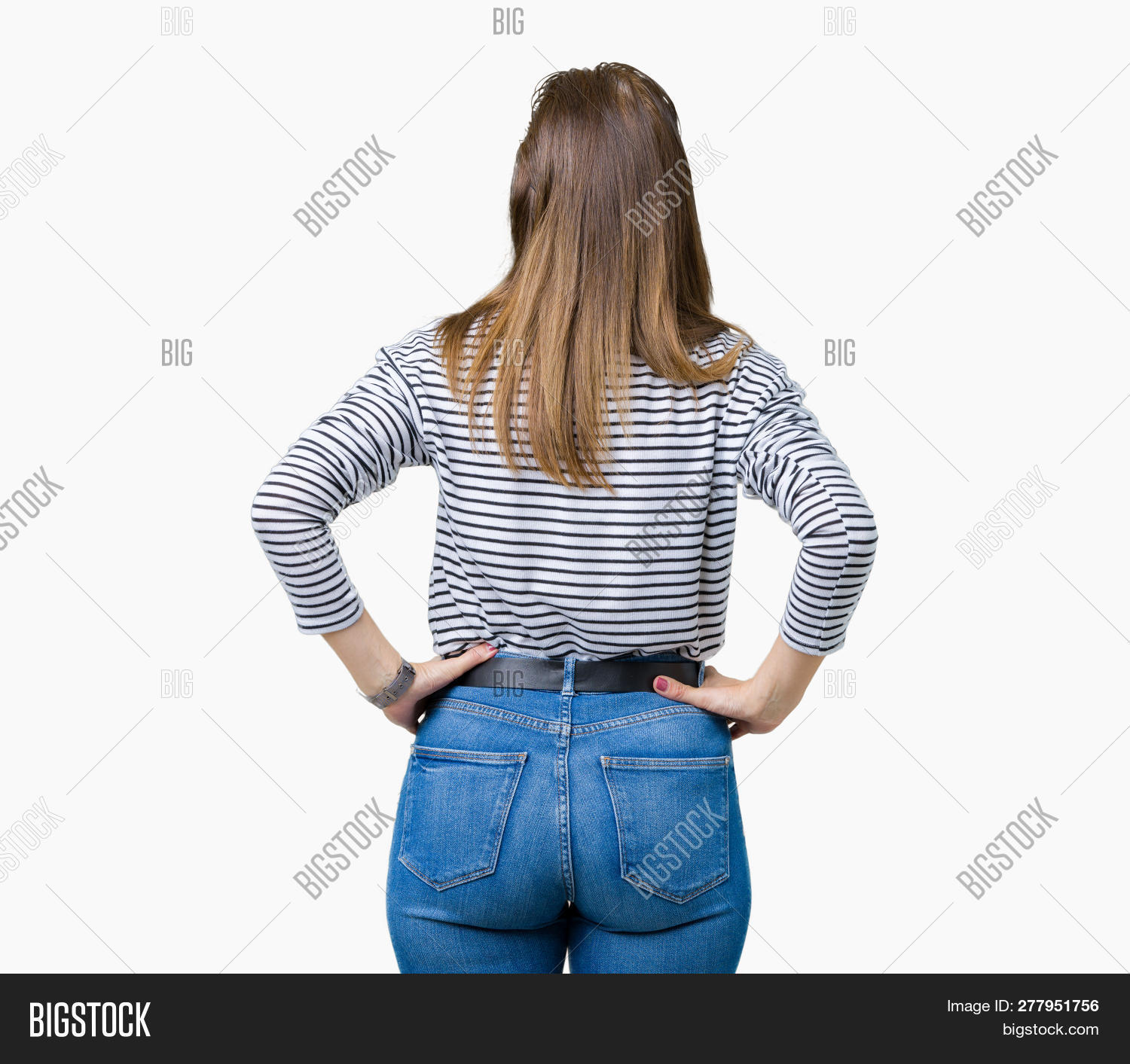 adult,arms,attractive,away,back,background,backside,backward,backwards,beautiful,behind,body,brunette,business,casual,cheerful,concentrated,cool,face,fashion,female,hair,hands,handsome,head,hispanic,isolated,looking,mature,middle age,model,one,over,people,person,portrait,posing,rear,senior,standing,stripes,sweater,view,wearing,woman