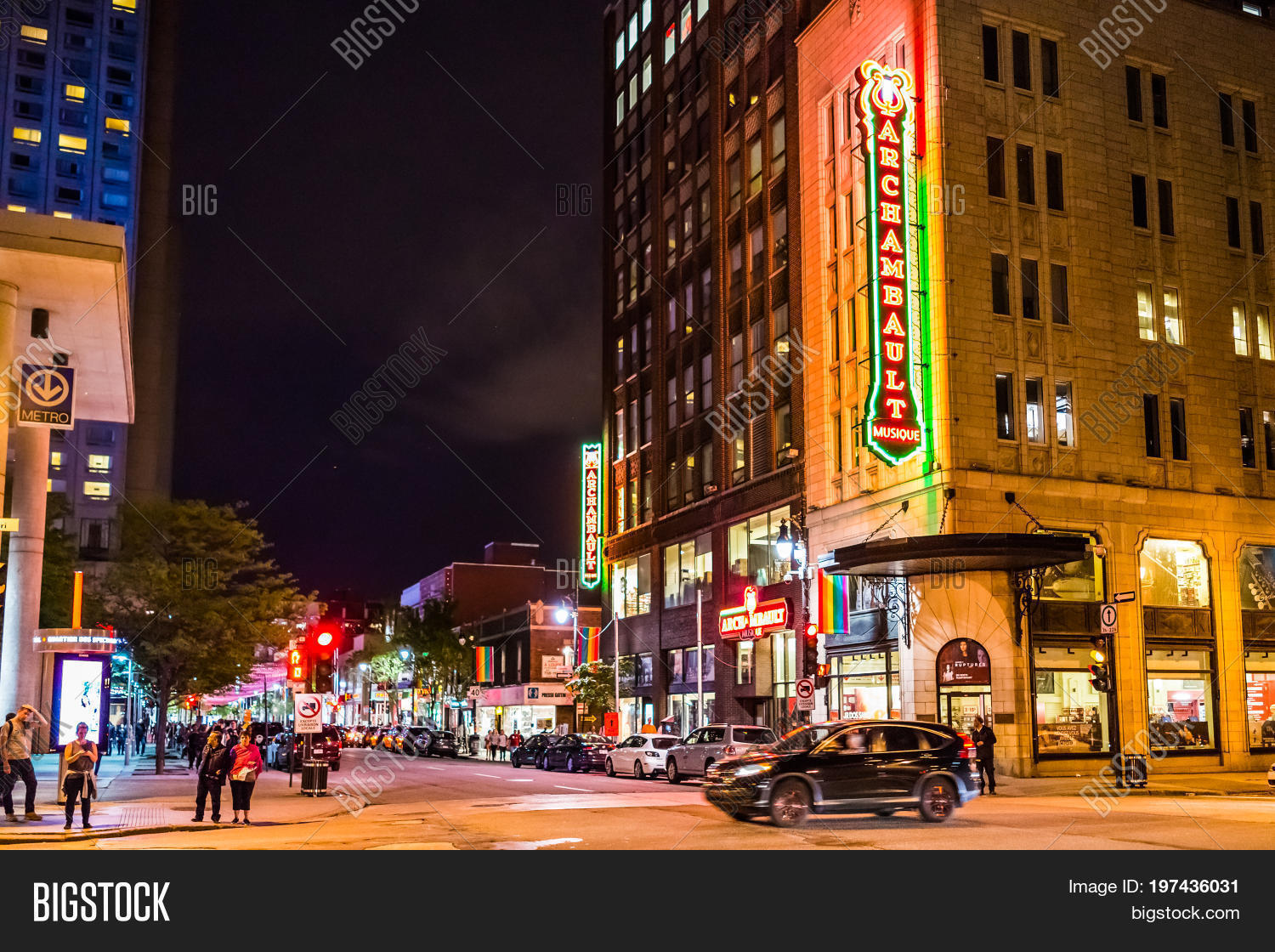 archambault,architectural,architecture,area,barri,canada,cars,catherine,city,colorful,crossing,dark,day,downtown,exterior,flag,gay,historic,illuminated,instrument,metro,montreal,musical,neon,night,outdoors,people,quebec,road,sainte,sainte-catherine,sidewalk,sign,st,ste,store,street,summer,tourism,traffic,travel,twilight,uqam,urban,village,walking