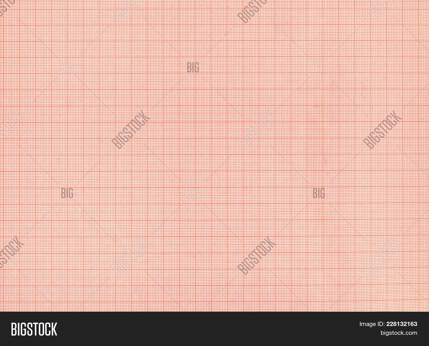 Red millimeter graph paper texture or background image stock photo 