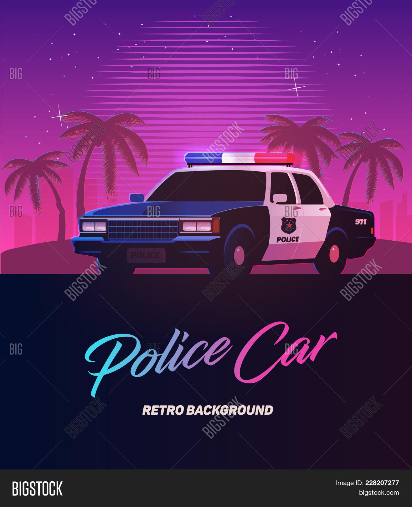 80s,Miami,american,auto,automobile,background,beach,black,blue,california,car,classic,cop,crime,department,emergency,enforcement,funky,glitch,graphic,highway,illustration,isolated,law,light,movie,neon,old,palm,patrol,perspective,police,poster,rap,rave,retro,sheriff,star,style,template,trendy,tv,vhs,vintage