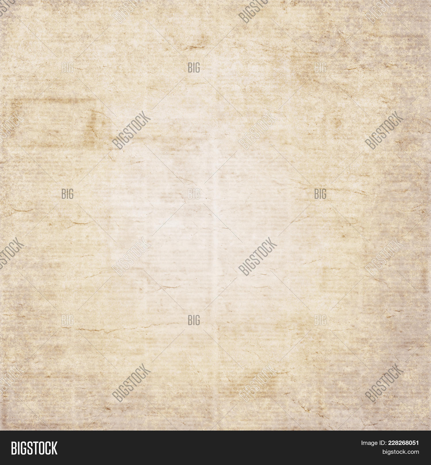 Vintage Old Newspaper Texture Background Blurred Vintage