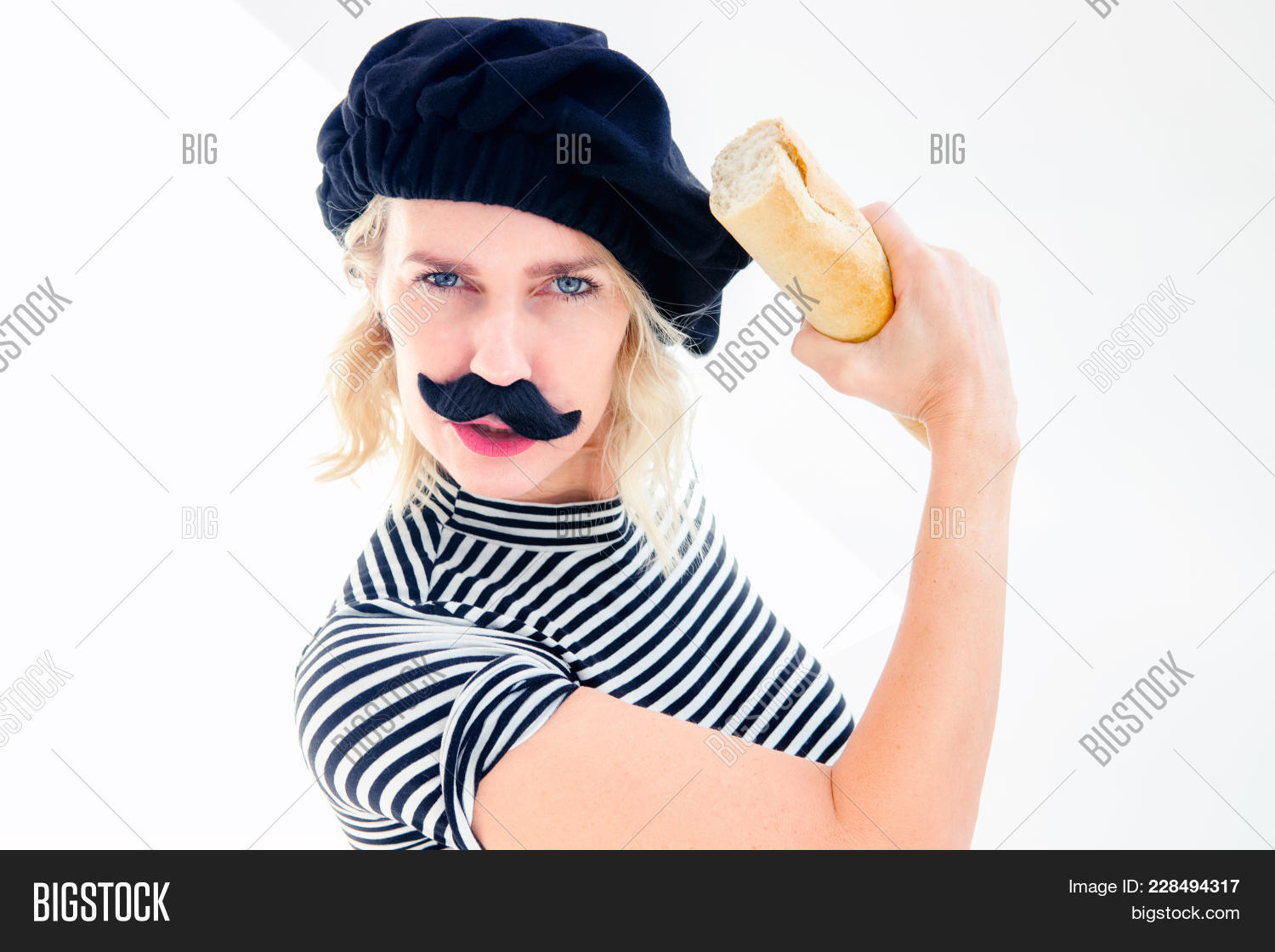 adult,attractive,baguette,bake,baked,baker,bakery,beard,beautiful,beret,blond,bread,breakfast,bun,caucasian,chef,eating,face,female,food,french,fresh,fun,funny,gesture,gourmet,grocery,healthy,hilarious,holding,humor,model,muscles,mustache,nutrition,people,person,portrait,sexy,shop,silly,smile,striped,strong,supermarket,wheat,white,woman,young