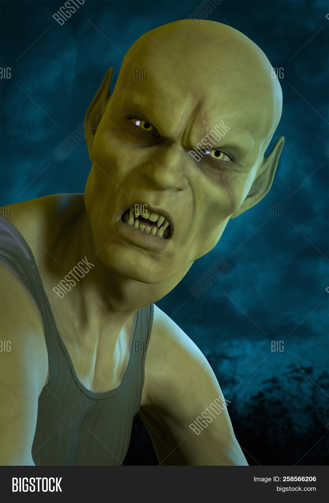 3d,art,bald,blood,creature,creepy,dark,death,demon,devil,dracula,fear,hell,horror,illustration,male,man,night,nosferatu,portrait,scary,teeth,vampire