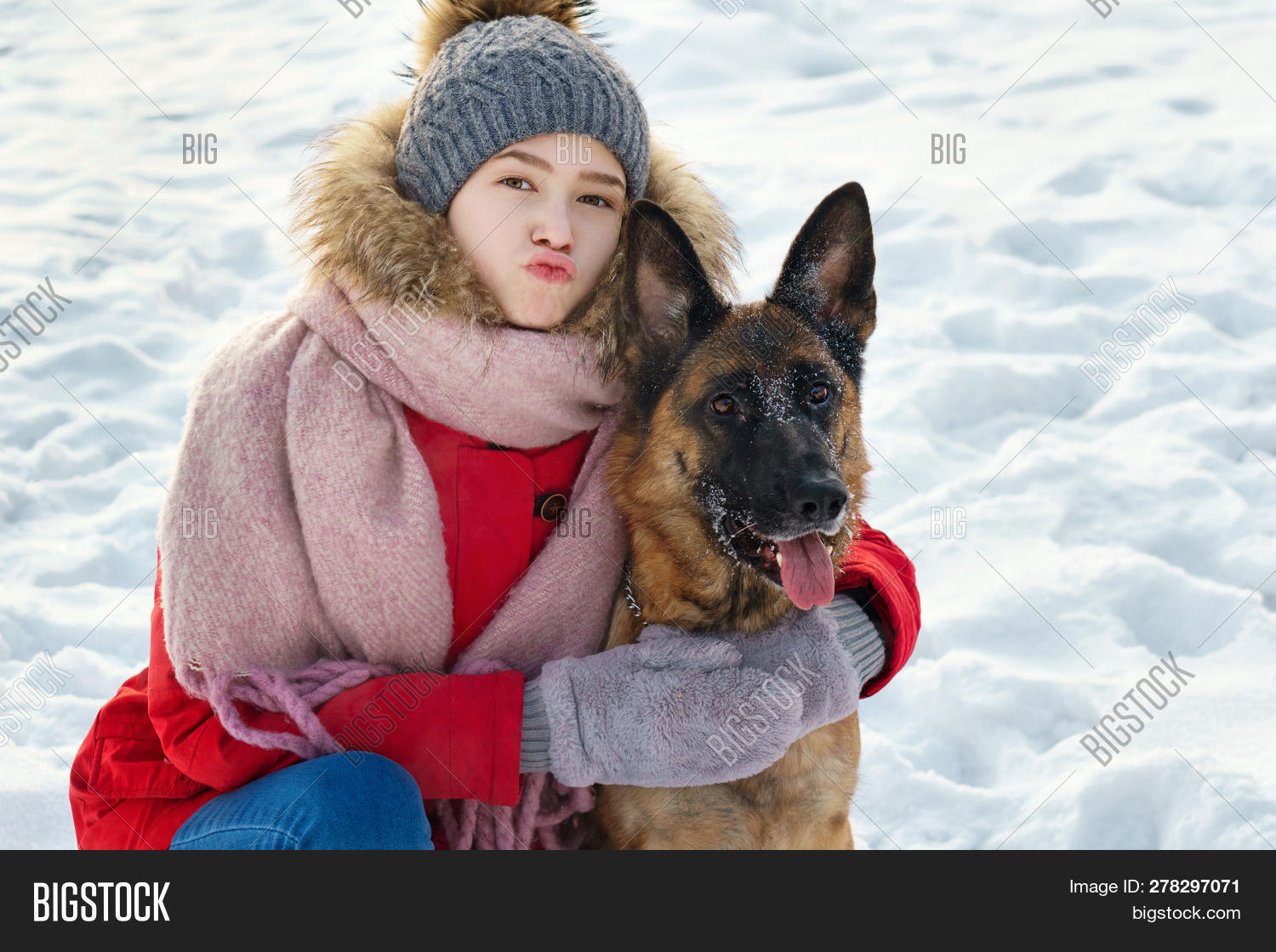 adolescence,animal,beautiful,brown,cheerful,child,childhood,christmas,cold,cute,deutscher,dog,doggy,domestic,face,female,friend,friendship,frost,fun,funny,fur,german,girl,hound,hug,ice,kid,kiss,mammal,nature,outdoor,outside,people,pet,play,playful,sheep-dog,sheepdog,shepherd,snow,sport,sun,teenager,walking,weather,winter,wolf-dog,woman