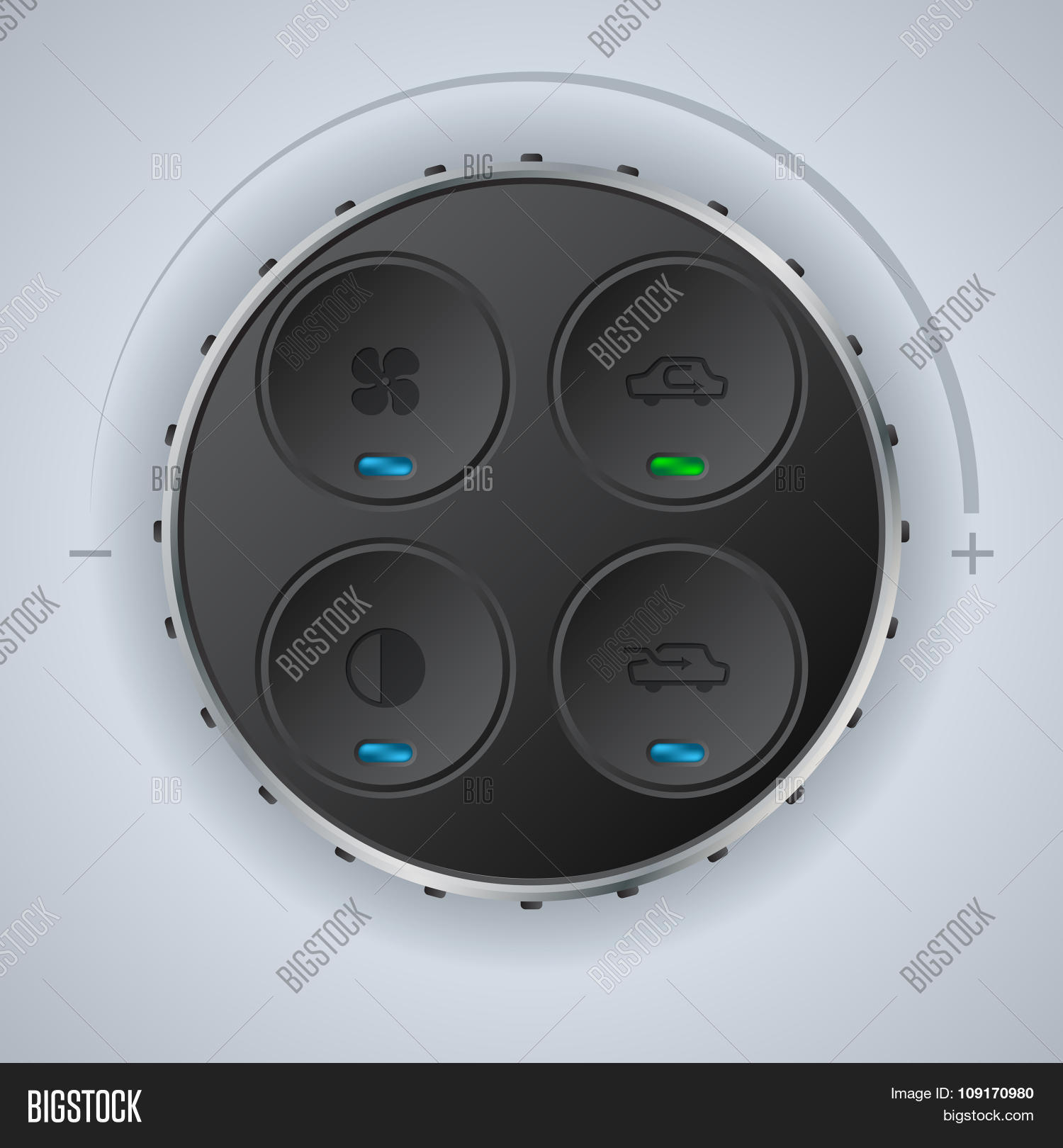 ac,air,auto,automobile,black,button,car,climatronic,condition,conditioner,conditioning,control,design,element,fan,gauge,high,icon,light,low,power,recirculate,recirculation,rgb,symbol,temperature,vector,ventilation,wheel,white