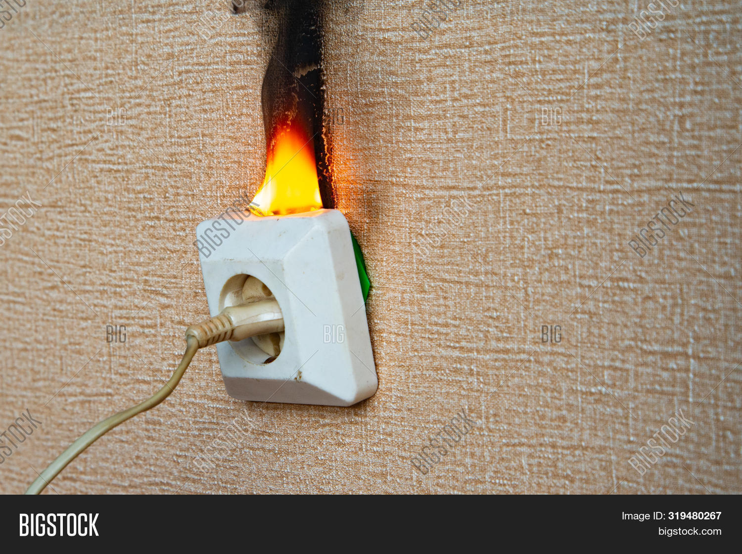 alarm,bad,breaker,broken,burn,burned,burning,burnout,burnt,cable,circuit,closeup,combustion,damage,damaged,danger,dangerous,defective,electric,electrical,electricity,equipment,failure,faulty,fire,flame,hazard,home,house,loss,nobody,outlet,overloaded,plug,power,problem,risk,safety,security,short,smoke,socket,surge,system,voltage,wall,wire