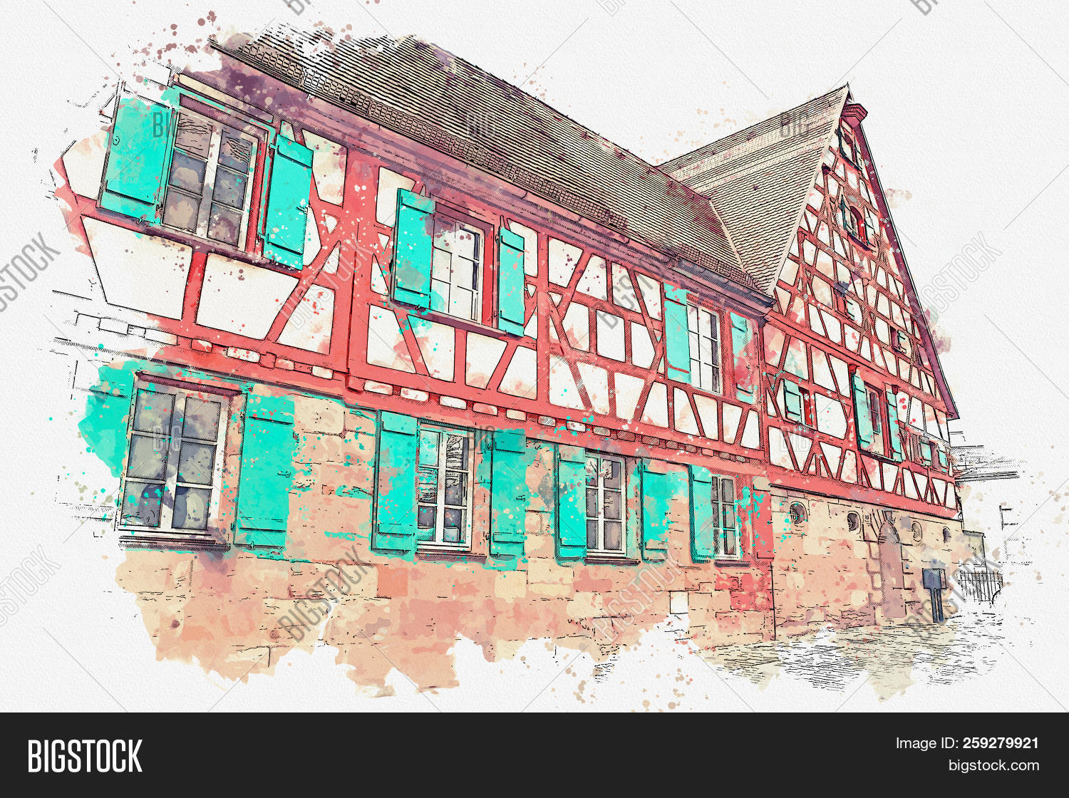 aquarelle,architecture,artwork,bavaria,bavarian,bayern,beautiful,building,card,cartoon,city,colored,drawing,drawn,europe,european,exterior,facade,furth,german,germany,graphic,hand,home,house,illustration,landmark,oil,old,outdoor,paint,painting,paper,pattern,postcard,poster,sightseeing,sketch,sketching,street,style,tourism,tourist,town,tradition,traditional,travel,urban,watercolor,watercolour