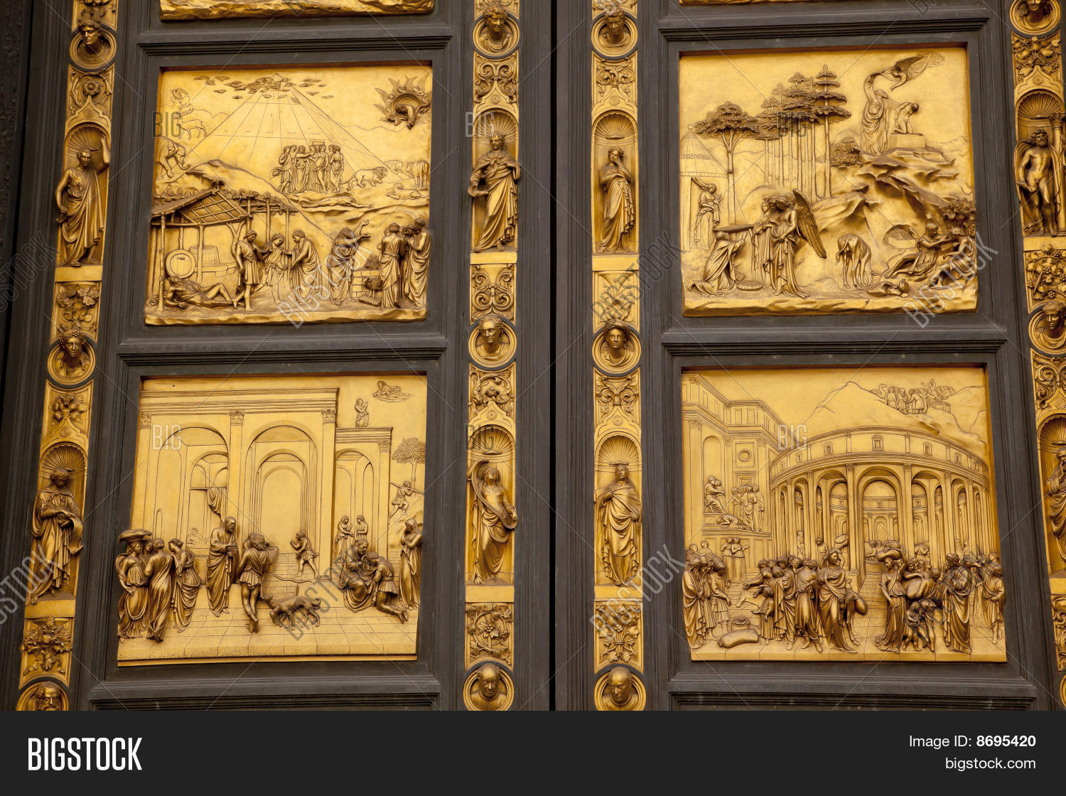architecture,art,bapistery,baroque,bronze,building,cathedral,catholic,catholicism,christian,christianity,church,culture,detail,door,duomo,europe,famous,florence,ghiberti,golden,gothic,historic,historical,history,holy,italian,italy,landmark,monument,religion,religious,spirituality,travel