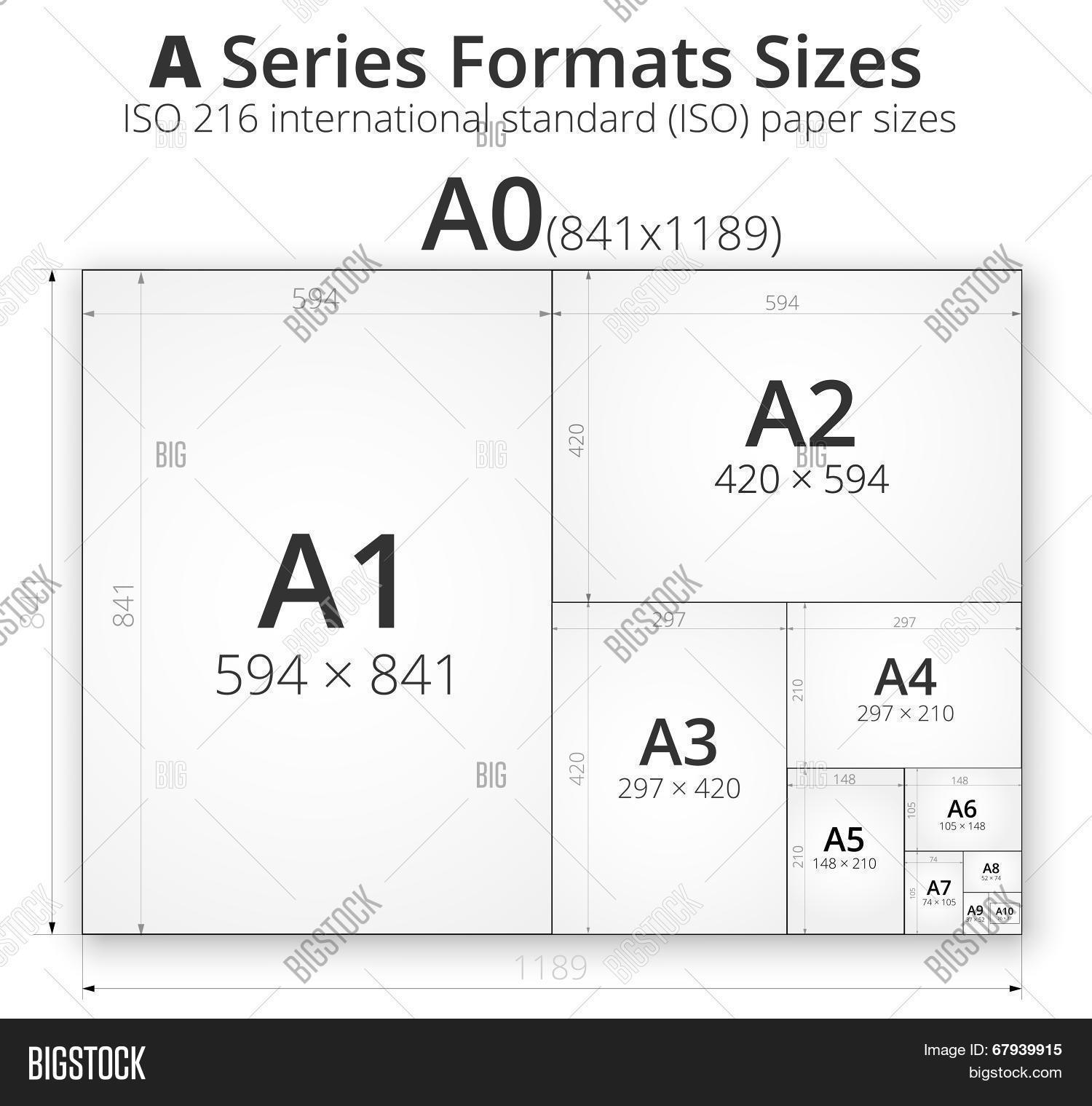 A4 A5 B5 Paper Size