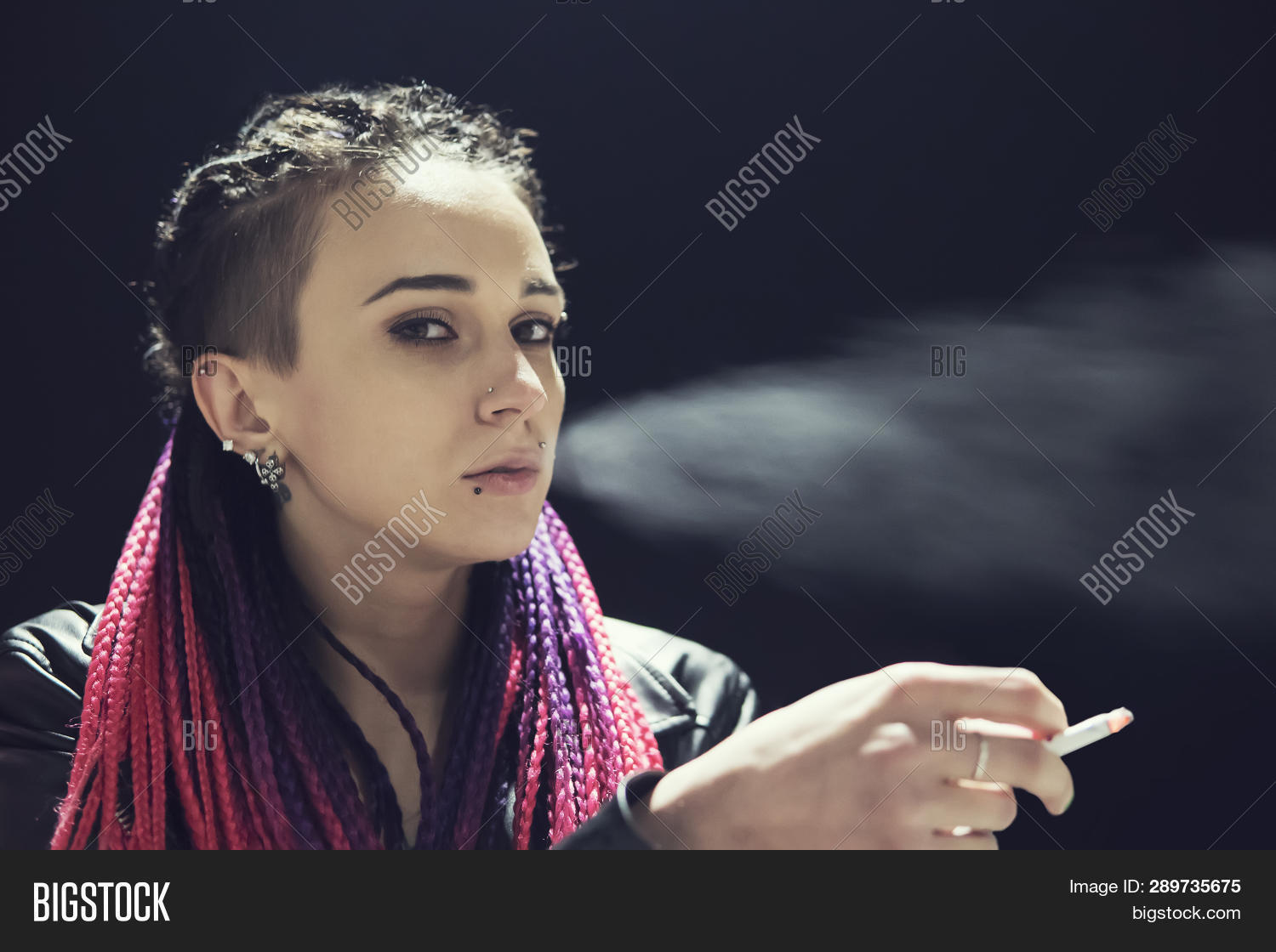 Hipster,Nicotine,Smoking,Unformal,abuse,addiction,background,black,break,breathe,butt,cigarette,cigarette-butt,city,drug,earrings,emo,exhale,face,girl,goth,hairstyle,heavy,hippy,informal,informality,look,model,narcotism,night,piercing,pigtails,pink,punk,rocker,rocknrol,sad,sadness,sexual,sexy,shaved,smoke,smoko,stress,stub,stylish,substance,use,woman